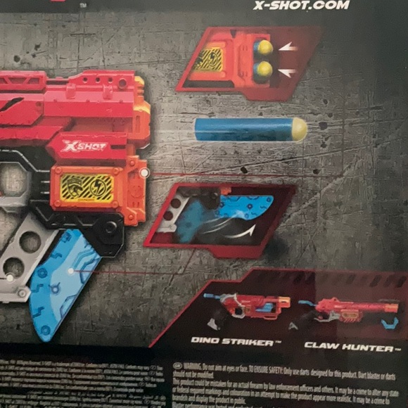 Zuru® X-Shot™ Dino Attack™ Series OEM Genuine Extinct Dart Blaster Target Set - Picture 3 of 4